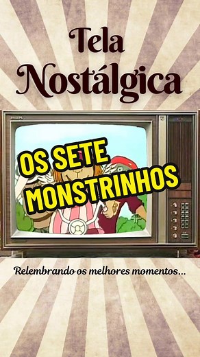 Seven Little Monsters: Série de Desenho Animado Baseada no Livro de Maurice Sendak