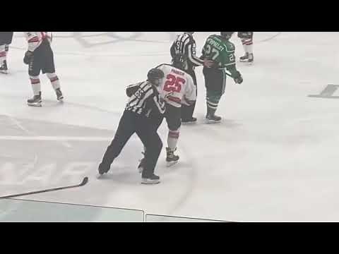 Derek Parker and Patrick Bordeleau rematch, Jonquière vs Laval, Oct 20th 2023