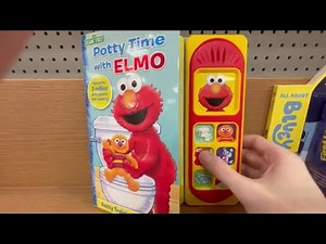 Let's Test Out "Potty Time With Elmo" Interactive Children's Book at Target - Elmo Toys For Kids