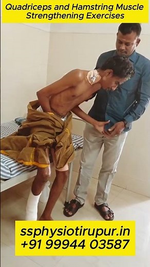 Knee Muscle Strengthening | Quadriceps and Hamstring Exercises #SSPhysiotherapy#TirupurPhysio