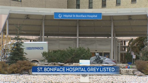 St. Boniface Hospital grey listed