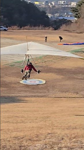 Hangglider crash, collide with the earth, 행글라이더 충돌 #hanggliding