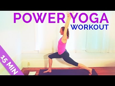 Fast and Easy Power Yoga Workout in 15 Minutes