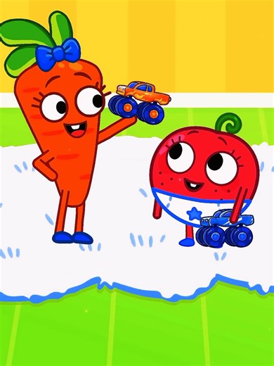 Carrot and Cherry: Fun Learning & Sharing for Kids