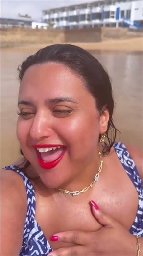 Yousra Queen, a beach trip beyond compare 😍