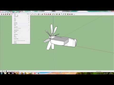 Sketchup Tutorial, Boolean