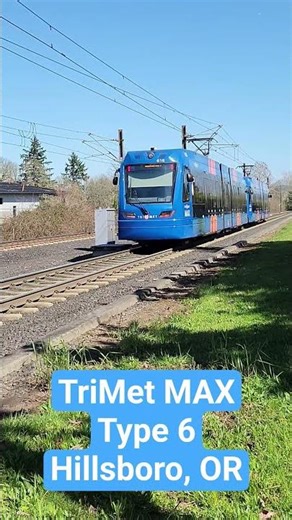MAX Type 6 LRVs in Hillsboro