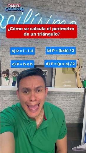 ¿Cómo se calcula el perímetro de un triángulo?