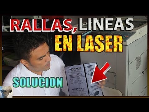REPARAR IMPRESORAS LASER DOCUMENTOS CON RAYAS LINEAS *SIN GASTAR dinero*|COPIADORAS LASER|