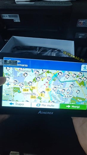 🚛 GPS Aonerex Truck 2-în-1 (Ultramag.ro Edition) 🔄 Sistem Dual iGO: Ai două programe de navigație separate pe același dispozitiv. 🗺️ Hărți Navteq TomTom: Comuți între ele oricând! Dacă o rută nu e optimă pe Navteq, ai alternativa TomTom la un clic distanță. 📏 Gabarit Complet: Ambele programe permit configurarea dimensiunilor (L/H/l), tonajului și mărfurilor ADR. 📍 Acoperire Maximă: Siguranța că vei găsi orice adresă, indiferent de baza de date folosită. 🛠️ Configurație: Optimizat special p