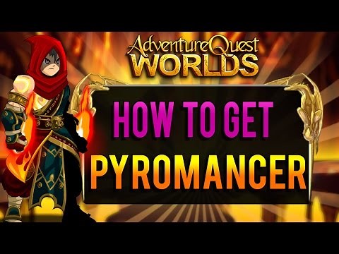 AQW How to Get Pyromancer Class Free Non Menmber [As Fast As Possible]