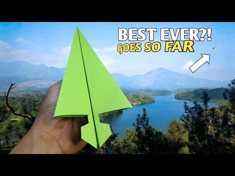 How to Make a Paper Plane That Flies Far Every Time