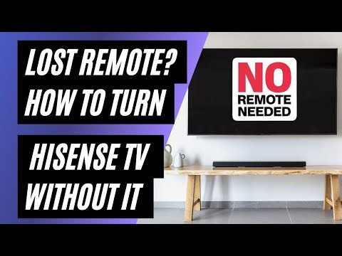 Lost Your Remote? How To Turn on Hisense TV Without It!