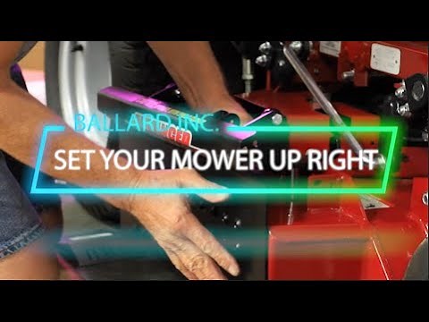 Ballard Inc - SET YOUR ZERO TURN UP RIGHT! ADVANCED CHUTE INSTALL (FERRIS STAND ON)