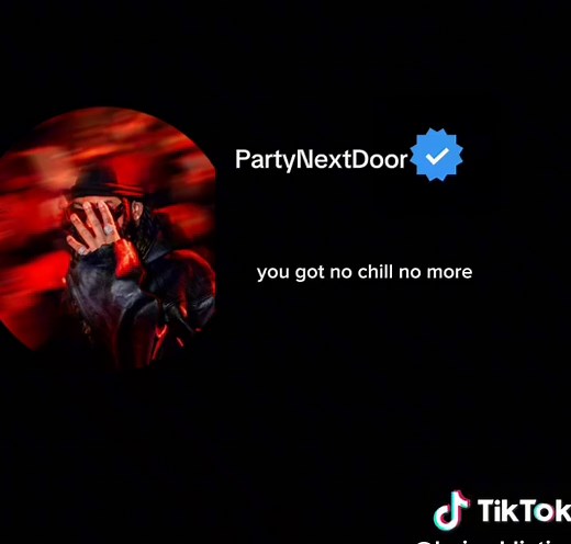 No Chill Lyrics Video by PARTYNEXTDOOR | R&B Music