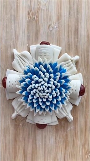 Pastry Dough Shaping Made Simple (No Skill Needed!) #shorts #pastrydesign #doughdesign