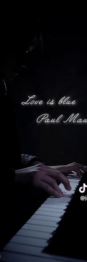Love is Blue by Paul Mauriat: A Piano Melody