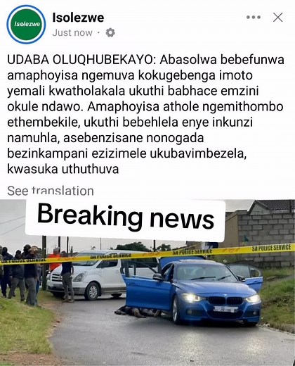 Latest Breaking News Updates from Isolezwe