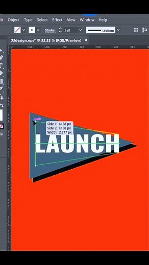 Insert text into any shape in illustrator #design #graphics #illustrator #illustratortips | Graphixel