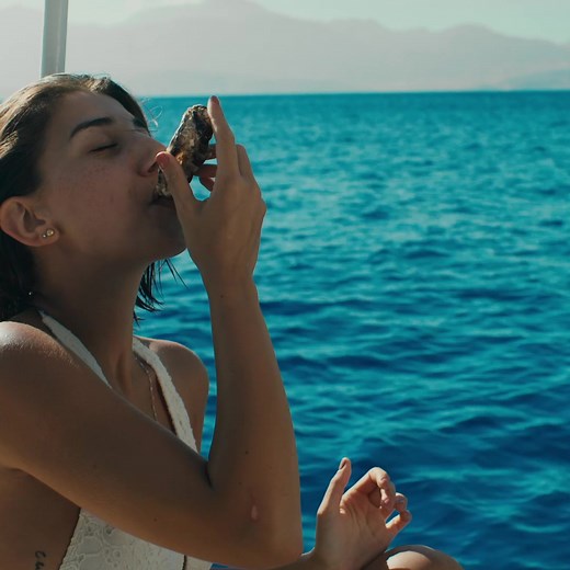 Immersive Boat Trip to Mirabello Bay with Nancy