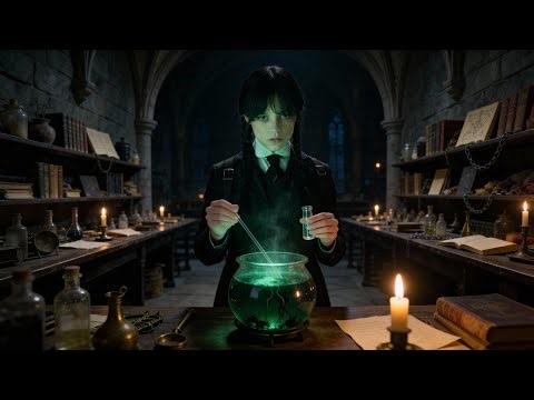 The Sorting Hat SCREAMED When It Saw Her| Wednesday at Hogwarts