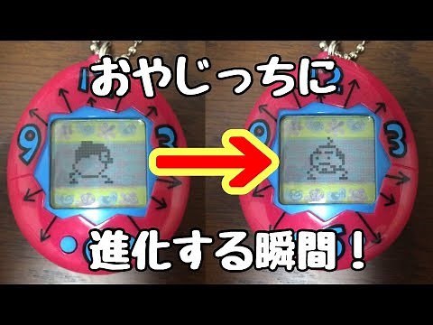 必見！たまごっち進化！おやじっちになる瞬間！Tamagotchi 進化音 鬼滅