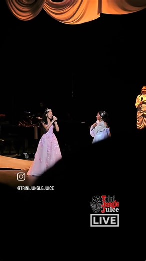 What a beautiful moment Destra Garcia was acompanied by her 15 year old daughter xaiya on stage at the reflection concert . | Boss 104.1/9 FM Grenada