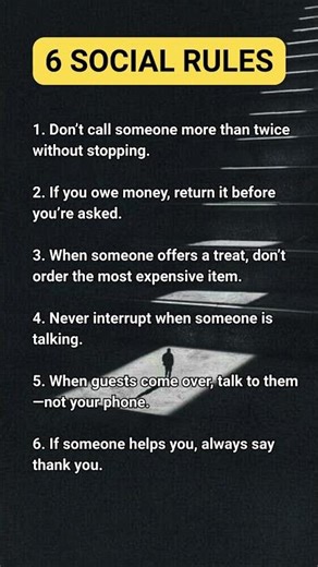 6 Social Rules That Show Class and Respect