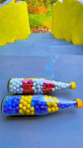 Breaking glass bottle ⚠️🔥 Crushing Crunchy & Soft Things #asmr #shorts #asmrsound #satisfyingvideo