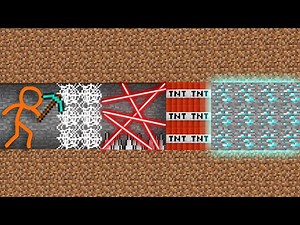 Minecraft VS Stickman ~ SURVIVAL CHALLENGE