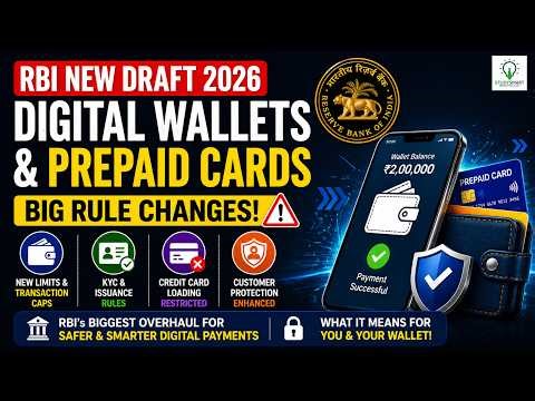 New Rules for Digital Wallets! RBI Draft Master Direction on PPIs 2026 Explained
