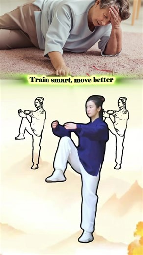 If your thighs feel weak, your balance unstable, or your hips tight, practice the right move daily to improve. Just a few focused minutes can make your body stronger and more flexible over time. What do you want to improve most? (Thighs / Balance / Hips) #legstrength #balancecontrol #hipmobility #dailyexercise #taichishare