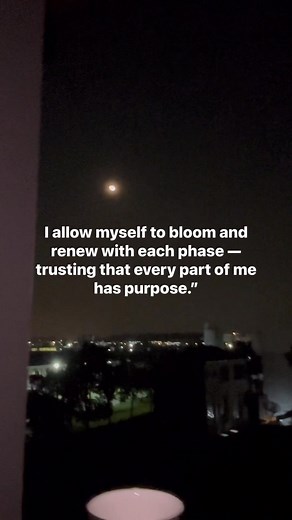 Lotus Notes Blooming While Becoming 🪷 Renewal is the inner work — the quiet shifts happening beneath the surface. It’s when your mindset, energy, or heart begins to refresh, even if the world doesn’t see it yet. Blossoming is the expression — how that renewal begins to show through your words, your choices, your peace, your glow. You can be blossoming on the outside while still renewing within — letting go of old thoughts, softening your heart, realigning your spirit 🪷 It’s like the moon. She