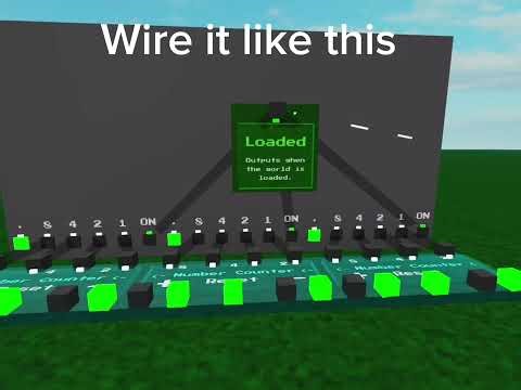 How to make a counter in | build logic Roblox