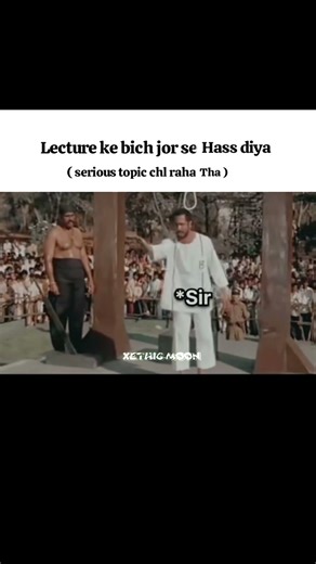 Lecture ke bich jor se hass diya👽