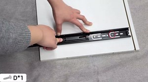 ZIFTY Pull Out Trash Can Cabinet for 10 Gallon Bin, Pet Proof Hidden Kitchen Waste Bin, Freestanding Wooden Garbage & Recycling Cabinet for Kitchen, Laundry Room, Living Room