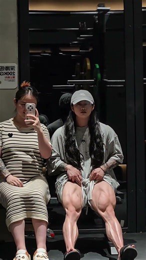 When Her Legs Are Bigger Than Yours! Insane Muscle Flexing 💪