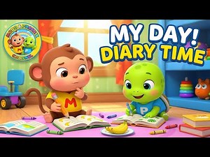 My Day 🌞 | Daily Routine Song for Kids | Modo & Phoeniz Teach Morning to Night Activities