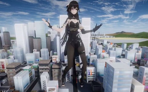 【sizebox】对gts模型导入动作（极乐净土）