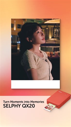 Print your memories instantly with the Canon SELPHY QX20 — compact and portable, so you can print wherever, whenever! 🔗 Get yours today: https://bit.ly/TurnMomentsIntoMemories_SELPHY_QX20 | Canon Singapore