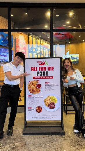 Tuklasin ang 'All For Me' Set ng Chili's sa Uptown Mall BGC