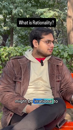 Deep Philosophy Group | What even rationality is? Watch full episode on Youtube. link in bio #podcast #conversation #talk #philosophy #rationality | Instagram