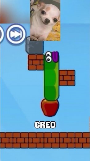 Playing with the GREEN WORM XD 🐛🐛🐛