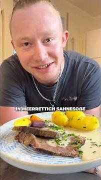 Tafelspitz in horseradish cream sauce🥩😍