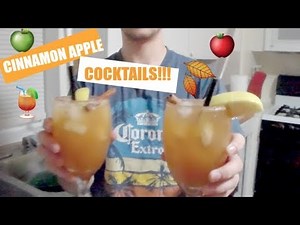 APPLE CINNAMON COCKTAIL RECIPE! |#KookWithKay|