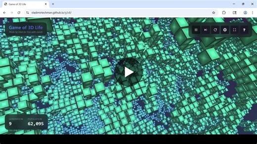 #webgpu #genai #cellular #automata #3d #web #ai #claude #chatgpt | Vladimir Beloborodov