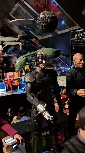 Exo6 Star Trek the Next Generation, locutus of borg figure.🖖