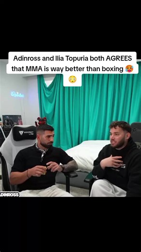Adin Ross and Ilia Topuria Agree: MMA Dominates Boxing!