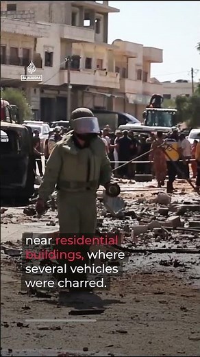 Munitions vehicle explodes killing five in Idlib