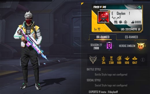 Colonel’s Free Fire ID, K/D ratio, stats, rank, and YouTube income in May 2022